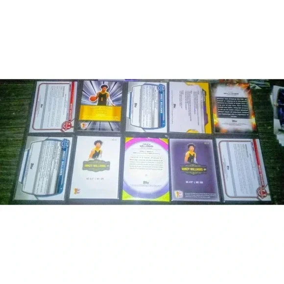Mikey Williams - RC - Gold - 20 card Invest Lot incl. (2) Autos + (2) #/6275